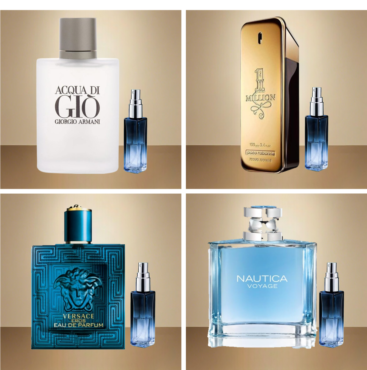4 Pack - Perfume Explorer